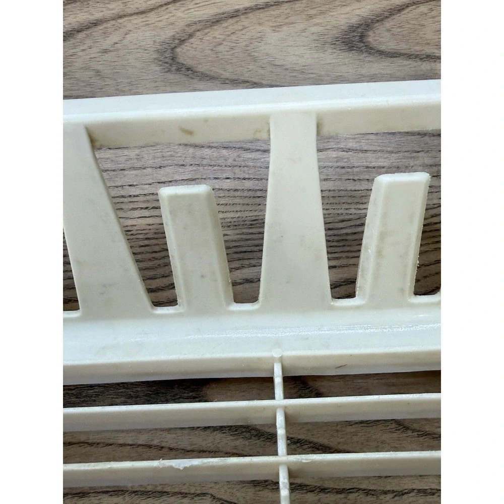 Vintage Rubbermaid Twin Sink Dish Drainer Drying Rack No. 6049 Cream Ivory